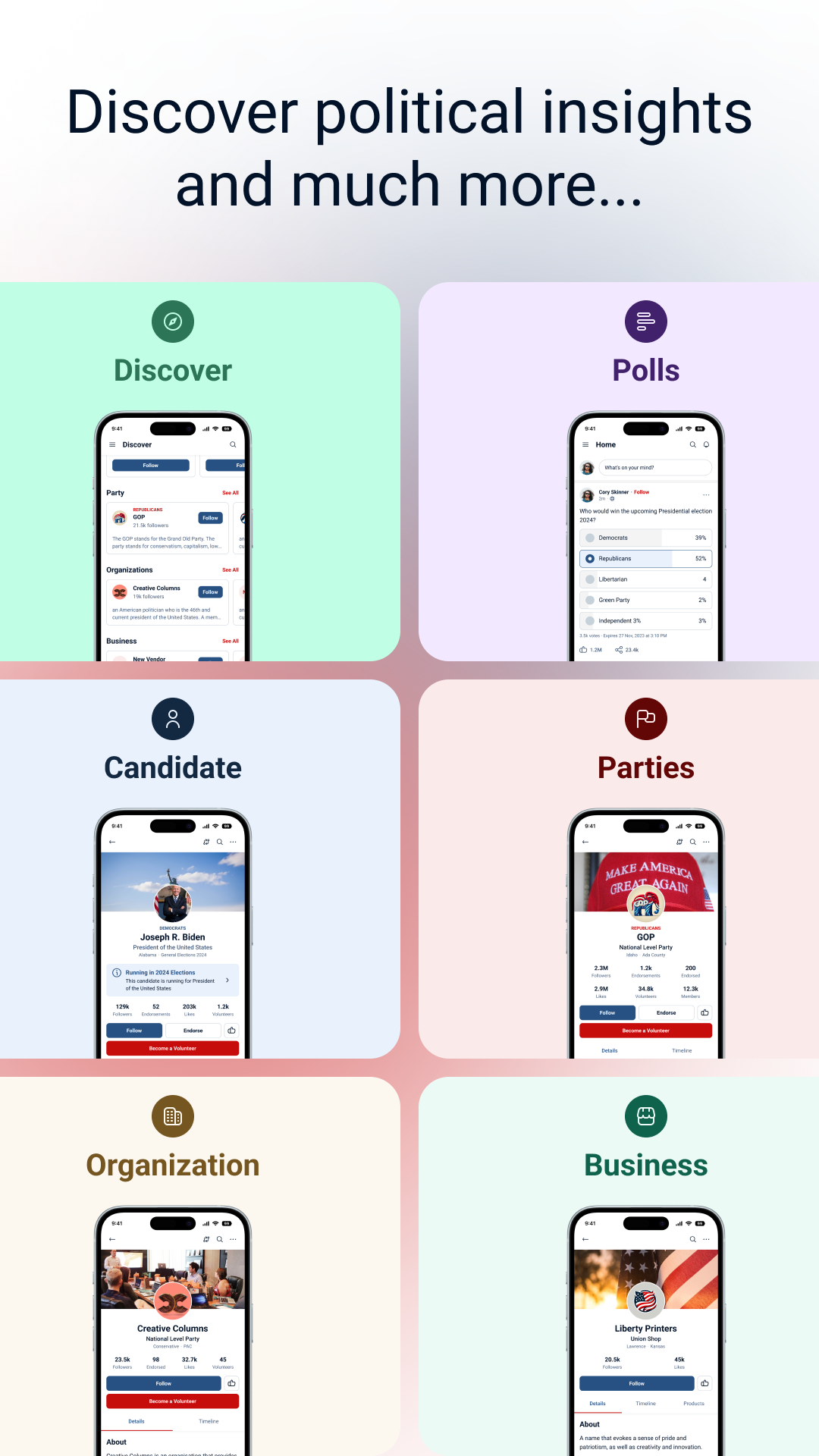 Select n Elect | Social Platform For US Politics